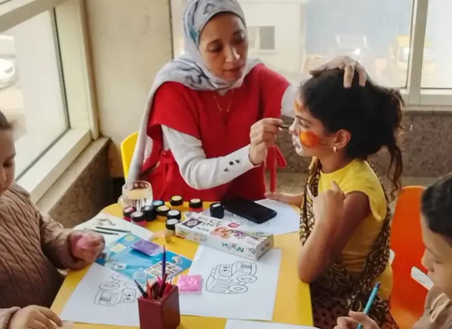 د. أميرة عصام تقود احتفالية دعم مرضى الهيموفيليا بمستشفى الزيتون التخصصي برعاية د. أسامة الأمين