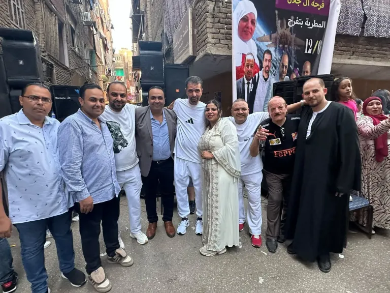 عائلات ال مكي وال جلال تحتفل بعقد قران ميادة ووليد في ليلة عنوانها الوفاء وصلة الرحم