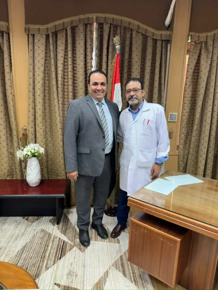 مستشفى الساحل التعليمي تفتح صفحة جديدة بقيادة الدكتور أحمد السيد العايدي
