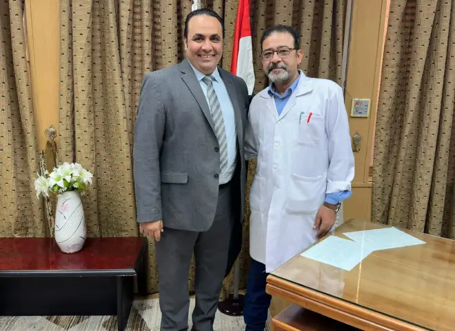 مستشفى الساحل التعليمي تفتح صفحة جديدة بقيادة الدكتور أحمد السيد العايدي