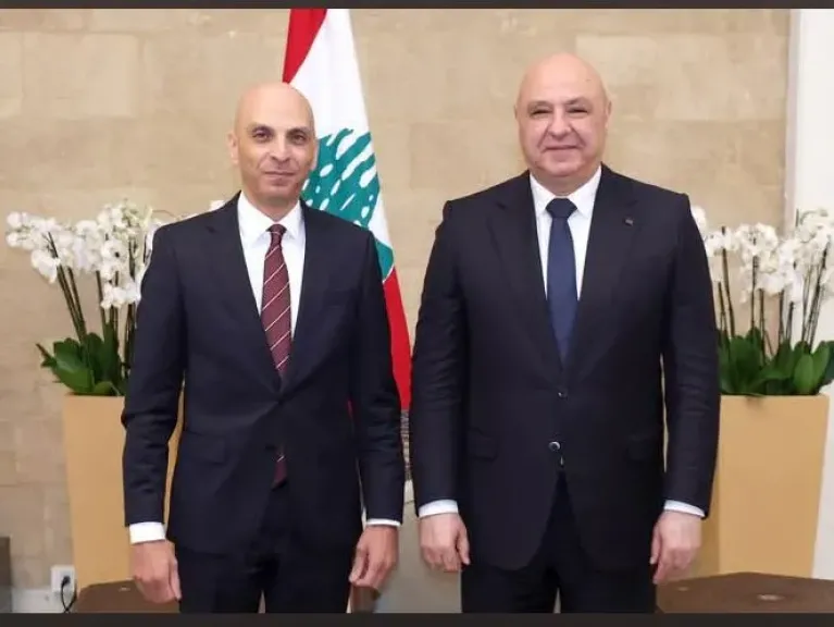 السفير تميم خلاف يقدم أوراق اعتماده للرئيس اللبناني جوزاف عون.. ويؤكد حرص مصر على دعم لبنان وتعزيز العلاقات الثنائية