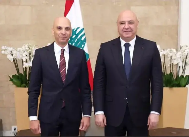 السفير تميم خلاف يقدم أوراق اعتماده للرئيس اللبناني جوزاف عون.. ويؤكد حرص مصر على دعم لبنان وتعزيز العلاقات الثنائية
